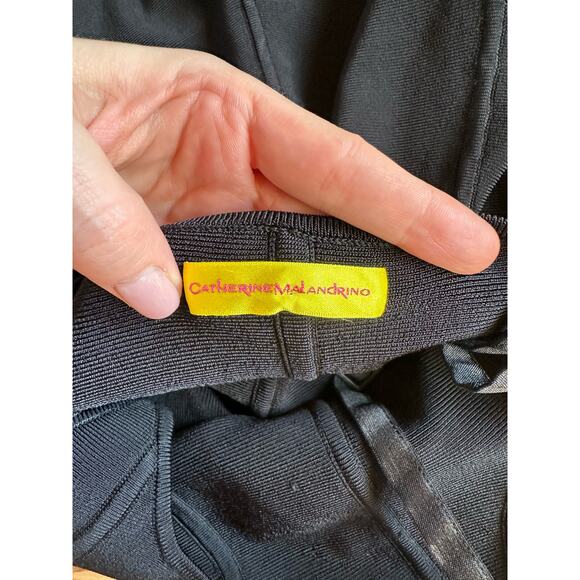 Sexy Little Black Dress Onyx Body Contour Boujee Adjustable Strap Mini Old Money - Picture 6 of 6